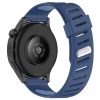 RMPACK Huawei Watch GT 5 46mm Óraszíj Future Twill Design Pótszíj Szilikon Szíj Sötétkék-Kék