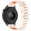RMPACK Huawei Watch GT 5 46mm Óraszíj Future Twill Design Pótszíj Szilikon Szíj Csillagfény-Narancssárga