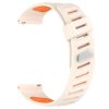 RMPACK Huawei Watch GT 5 46mm Óraszíj Future Twill Design Pótszíj Szilikon Szíj Csillagfény-Narancssárga