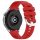 RMPACK Huawei Watch GT 5 46mm Szíj Szilikon WorkLife Strap Pótszíj Óraszíj Piros