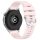 RMPACK Huawei Watch GT 5 46mm Szíj Szilikon WorkLife Strap Pótszíj Óraszíj Rózsaszín