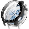 RMPACK Huawei Watch GT 5 46mm Védőkeret + Beépített Tempered Glass Kijelzővédő Fekete