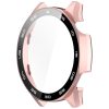 RMPACK Huawei Watch GT 5 46mm Védőkeret + Beépített Tempered Glass Kijelzővédő Rózsaarany