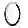 RMPACK Huawei Watch GT 5 46mm Védőkeret + Beépített Tempered Glass Kijelzővédő Áttetsző