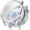 RMPACK Huawei Watch GT 5 46mm Szilikon Védőkeret Electro Fényes + Beépített Kijelzővédő Ezüst