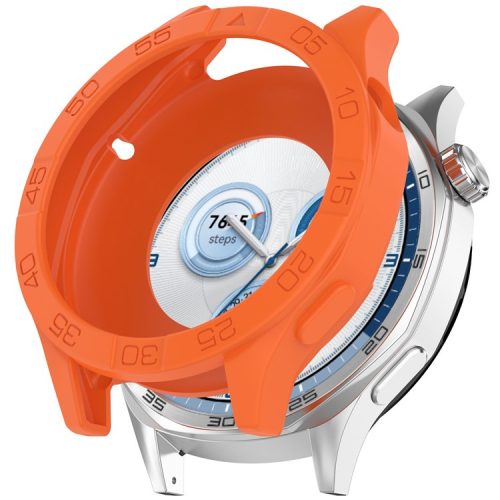RMPACK Huawei Watch GT 5 46mm Védőkeret Szilikon Sport Edition Narancssárga