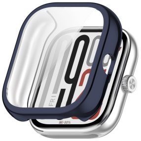   RMPACK Xiaomi Redmi Watch 5 Védőkeret Szilikon - Full 3D - Képernyővédővel Sötétkék