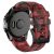 RMPACK Garmin Fenix Enduro / Tactix Delta / Tactix 7 Pro 26mm Szilikon Óraszíj Gyorscsatlakozóval - Piros Terepminta