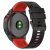 RMPACK Garmin Fenix 7 Pro Kétszínű Csíkos Szilikon Óraszíj - Fekete / Piros
