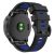 RMPACK Garmin Fenix 7X / 7X Pro QuickFit 26mm Szilikon Óraszíj - Fekete / Kék