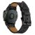 RMPACK Bőr Óraszíj Varrással Garmin Fenix 8 47mm / E 47mm 22mm – Fekete