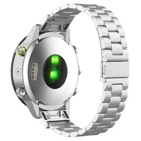   RMPACK Titán Series Fémszíj Óraszíj Garmin Fenix 8 47mm / E 47mm 22mm – Ezüst