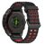 RMPACK Dupla Csatos Szilikon Óraszíj Garmin Tactix 8 47mm / Fenix 8 47mm / Fenix E 47mm 22mm – Fekete / Piros