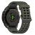 RMPACK Dupla Csatos Szilikon Óraszíj Garmin Tactix 8 47mm / Fenix 8 47mm / Fenix E 47mm 22mm – Katonazöld / Fekete