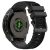 RMPACK Nylon Szilikon Óraszíj Garmin Fenix 8 47mm / 7 / 6 / 5 / Forerunner 965 22mm – Fekete