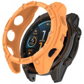   RMPACK TPU Tok Anti-Karcálló Garmin Fenix 8 47mm Hollow Style Keret – Narancs
