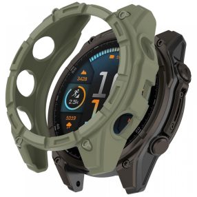   RMPACK TPU Tok Anti-Karcálló Garmin Fenix 8 47mm Hollow Style Keret – Dzsunka Zöld