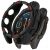 RMPACK TPU Tok Anti-Karcálló Garmin Fenix 8 47mm Hollow Style Keret – Fekete+Piros