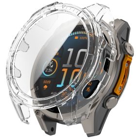   RMPACK PC Keretes Tok Edzett Üveg Fóliával Garmin Fenix 8 47mm – Átlátszó