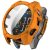 RMPACK PC Keretes Tok Edzett Üveg Fóliával Garmin Fenix 8 47mm – Narancs+Zöld