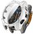 RMPACK PC Keretes Tok Edzett Üveg Fóliával Garmin Fenix 8 47mm – Ezüst+Fekete