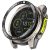 RMPACK Rozsdamentes Acél Keret Védőgyűrű Garmin Fenix 8 47mm AMOLED – Fekete+Fehér