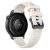 RMPACK 22mm Szilikon Óraszíj Fekete Csattal, Függőlegesen Csíkozott - Huawei Watch GT 6 / 5 / 4 46mm / Samsung Galaxy Watch3 45mm - Csillagfény (Starlight)
