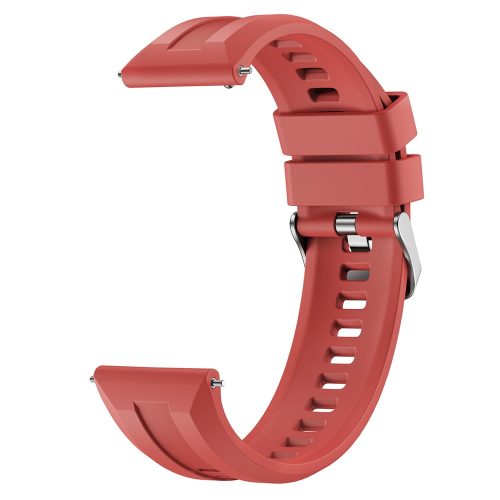 RMPACK 22mm Szilikon Óraszíj - Huawei Watch GT 6 46mm / Garmin Forerunner 570 / 970 / 265 / 255 / 745 47mm - Piros