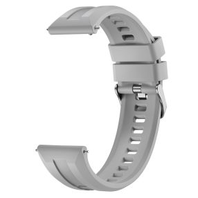  RMPACK 22mm Szilikon Óraszíj - Huawei Watch GT 6 46mm / Garmin Forerunner 570 / 970 / 265 / 255 / 745 47mm - Szürke
