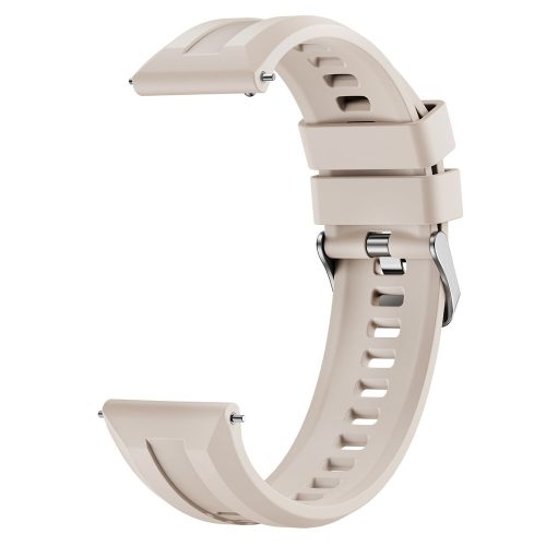 RMPACK 22mm Szilikon Óraszíj - Huawei Watch GT 6 46mm / Garmin Forerunner 570 / 970 / 265 / 255 / 745 47mm - Csillagfény (Starlight)