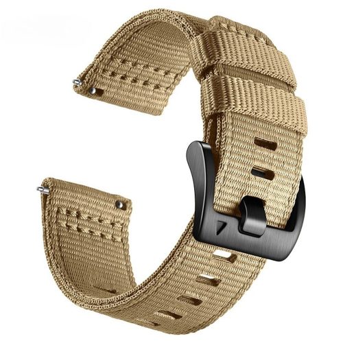 RMPACK 22mm Szőtt Nylon Óraszíj Tűcsattal - Huawei Watch GT 6 46mm - Khaki