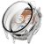 RMPACK Kemény PC Óratok Edzett Üveg Kijelzővédővel - Huawei Watch GT 6 46mm - Átlátszó