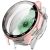 RMPACK Skálázott Keretű PC Védőtok Edzett Üveg Kijelzővédővel - Huawei Watch GT 6 46mm - Rózsaszín
