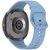 RMPACK Díszvarrásos szilikon óraszíj Samsung Galaxy Watch 8 / 8 Classic (40/44/46mm) - S méret, Kék