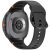 RMPACK Díszvarrásos szilikon óraszíj Samsung Galaxy Watch 8 / 8 Classic (40/44/46mm) - S méret, Fekete