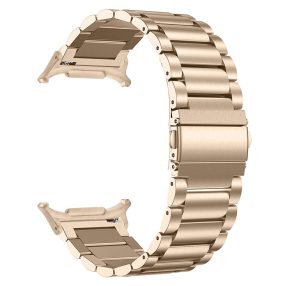   RMPACK Galvanizált fém óraszíj (3-szemes) Samsung Galaxy Watch 8 / 8 Classic (40/44/46mm) - Retró Arany