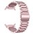 RMPACK Galvanizált fém óraszíj (3-szemes) Samsung Galaxy Watch 8 / 8 Classic (40/44/46mm) - Rozé Pink