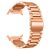 RMPACK Galvanizált fém óraszíj (3-szemes) Samsung Galaxy Watch 8 / 8 Classic (40/44/46mm) - Rózsaarany