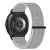 RMPACK Tépőzáras fonott nylon óraszíj Samsung Galaxy Watch 8 / 8 Classic (40/44/46mm) - Kagyló szín