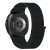RMPACK Tépőzáras fonott nylon óraszíj Samsung Galaxy Watch 8 / 8 Classic (40/44/46mm) - Fekete