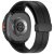 RMPACK Sport Style szilikon óraszíj Samsung Galaxy Watch 8 / 8 Classic (40/44/46mm) - Fekete