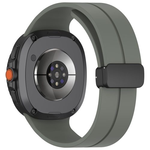 RMPACK Sport Style szilikon óraszíj Samsung Galaxy Watch 8 / 8 Classic (40/44/46mm) - Terepzöld