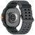 RMPACK Kétszínű szilikon óraszíj Samsung Galaxy Watch 8 / 8 Classic (40/44/46mm) - Szénfekete / Fekete