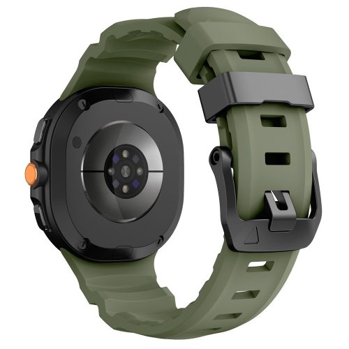 RMPACK Sport szilikon óraszíj Samsung Galaxy Watch 8 / 8 Classic (40/44/46mm) - Olívazöld