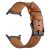 RMPACK Valódi marhabőr óraszíj varrással Samsung Galaxy Watch 8 / 8 Classic (40/44/46mm) - Barna