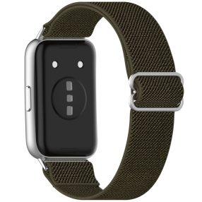   RMPACK Huawei Band 11 Pro / Band 11 Szilion Óraszíj Pótszíj Szövet KatonaZöld