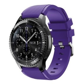   Samsung Gear S3 Frontier / Gear S3 Pótszíj - Óraszíj Trendy Sport Szilikon Lila