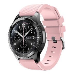   Samsung Gear S3 Frontier / Gear S3 Pótszíj - Óraszíj Trendy Sport Szilikon Rózsaszín